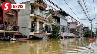 Dozens dead after Typhoon Yagi hammers Vietnam causing floods landslides