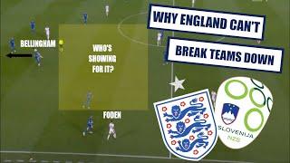 Why England Cant Create Chances England 0-0 Slovenia  Euro 2024 Tactical Analysis