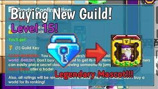 Buying New Guild Legendary MascotGROWTOPIA