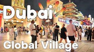 Dubai  Dubai Global Village Full Tour Beautiful Walk 4K Walking Tour