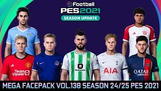 MEGA FACEPACK VOL.138 SEASON 2425 - PES 2021 SMOKEPATCH & INFERNO PATCH