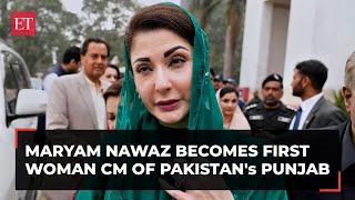 Maryam Nawaz becomes first woman CM of Pakistans Punjab province calls it every womans victory