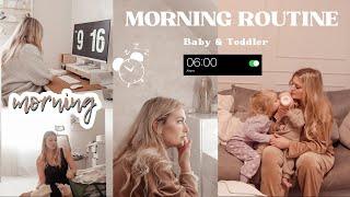 Realist Mum Of Two Morning Routine  Baby & Toddler Routines  Productive Morning  6AM Routine  UK