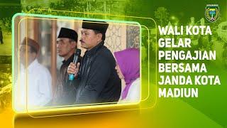 Gelar Pengajian Bersama Janda Madiun Wali Kota Sampaikan Perkembangan Kota Agar Melek Pengetahuan