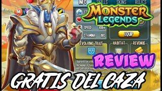 EL GRATIS DEL CAZARRECOMPENSASKING DAERON 2 level 134 COMBATES PVP- MONSTER LEGENDS