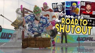 NHL 22 ROAD TO SHUTOUT #3 *DISCARDING MY ENTIRE HUT TEAM?*