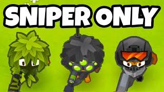 Can You Beat CHIMPS Mode With SNIPER ONLY?