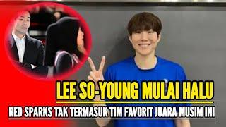 MULAI SOMBAONG - RED SPARKS TAK TERMASUK TIM FAVORIT JUARA MUSIM INI - LEE SO-YOUNG