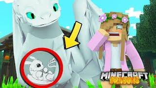 OUR LIGHT FURY DRAGON IS PREGNANT  Minecraft DRAGONS w Little Kelly