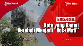 Di Ukraina kota Toretsk yang damai berubah menjadi “kota mati” akibat bom Rusia