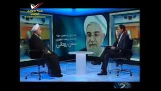 حسن روحانی مجری بی سواد تلویزیون را مسخره می کند