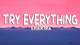 Shakira - Try Everything Lyricss  Zootopia