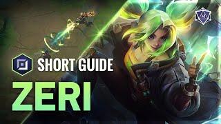 How to Play Zeri ADC in Season 12  Mobalytics Short Guides