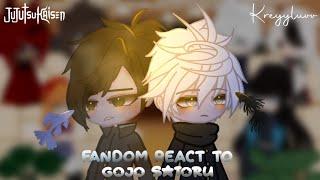 Fandom React To Each Other Gojo satoru  66  Credits on description  kreyyluvv