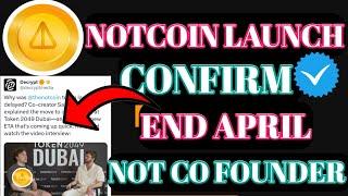 NotCoin Launch Update। NotCoin Listing Exchange। Not Coin Launch Delayed NotCoin Listing News