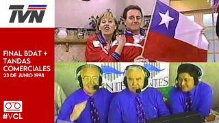 Buenos Días a Todos Extracto final + Tandas Comerciales TVN 23 de Junio de 1998