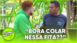 COLA NESSA? ATOR ASSUSTA A GALERA COM PISTOLA DE COLA QUENTE