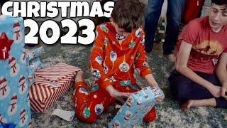 Opening Christmas Presents  CHRISTMAS MORNING 2023