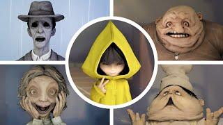 Little Nightmares 1 & 2 All Bosses with Super Six Mod