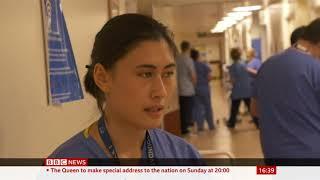 Ninewells Hospital Dundee BBC News COVID-19