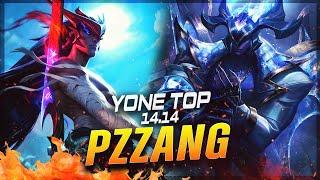 Pz ZZang - Yone vs Aatrox TOP Patch 14.14 - Challenger Yone Gameplay