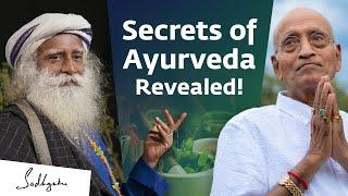 Secrets of Ayurveda With Dr. Vasant Lad & Sadhguru  @ayurpranaplus