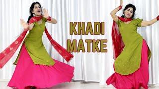 Khadi Matke  Dance  Sapna Chaudhary  Punit Choudhary  New Haryanvi DJ Song