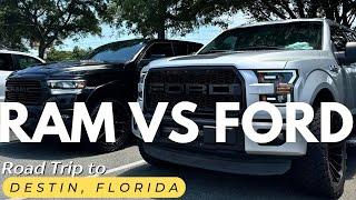 Ford F150 vs. Ram 1500 Rolling in Destin Florida