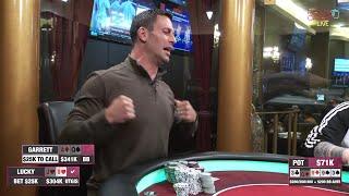 Garrett Adelstein gets very UN-LUCKY in a $200$400 No Limit Holdem Cash Game