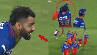Emotional Virat kohli celebration and crying when Rcb Qualified For playoff and Win match
