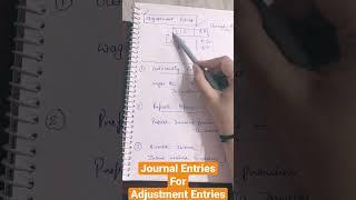 #Trick to know Journal Entries for Adjustment Entries