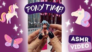 Pony Toys Collection Unboxing Review   ASMR VIDEO  So Satisfying   no talking