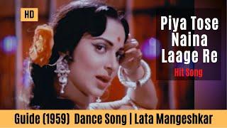 Piya Tose Naina Laage Re - Guide Songs HD  Waheeda Rehman  Lata Mangeshkar