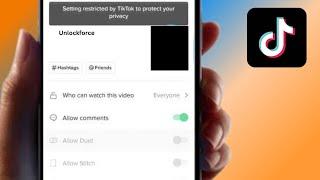 How to Fix Setting Restricted By TikTok to Protect Your Privacy  2023