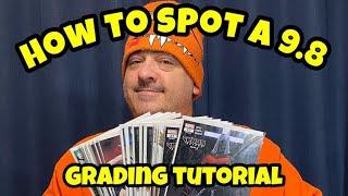 How to Spot A 9.8 Comic Book  Pre Screen Grading Comics Tutorial  The One Strike Youre Out System