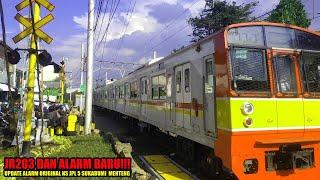 JR203 COME BACK Update Alarm Baru NS Original Jepang Perlintasan Kereta Api KRL JPL 5 Menteng