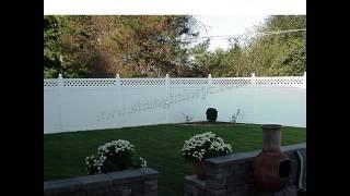 composite fencing for horizontal fence