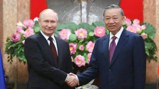 Владимир Путин поблагодарил То Лама за радушный прием во Вьетнаме