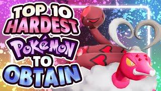 Top 10 Hardest Legendary Pokemon to Catch