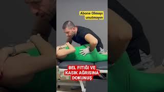 BEL FITIĞI AĞRISINA MANUEL TERAPİ. BEL KÜTLETME. CHIROPRACTIC ASMR. KAYROPRAKTİK. KÜTLETME. ASMR.