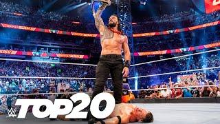 20 greatest Roman Reigns moments WWE Top 10 special edition Nov. 3 2022