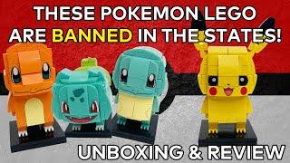 UNBOXING - These Pokemon LEGO Sets are BANNED in the USA