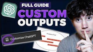How to Craft EFFECTIVE Custom Instructions in ChatGPT