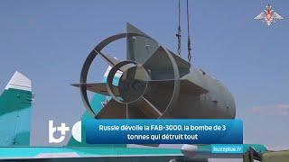 Russland präsentiert das FAB-3000 Monster die 3-Tonnen-Bombe