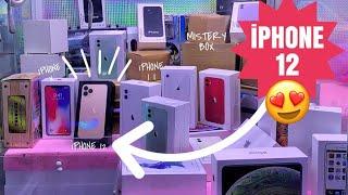 iPHONE 12  MISTERY BOX  CLAW MACHINE  夾娃娃