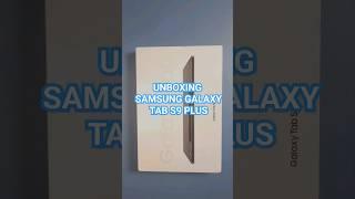 Unboxing Samsung Galaxy Tab S9 Plus. #tech #technology #samsung #asmr