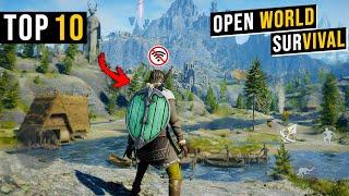 Top 10 REALISTIC OFFLINE SURVIVAL Games For Android 2024  Best Survival Games For Android