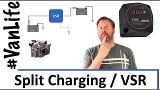 Split Charging Voltage Sensative Relay VSR - How to review and test