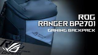 ROG Ranger BP2701 Gaming Backpack - Style Shines Through  ROG