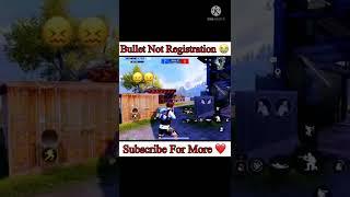 Bullet not connected issues in  Bgmi #shorts  bullet not registered glitches fix  problem solved